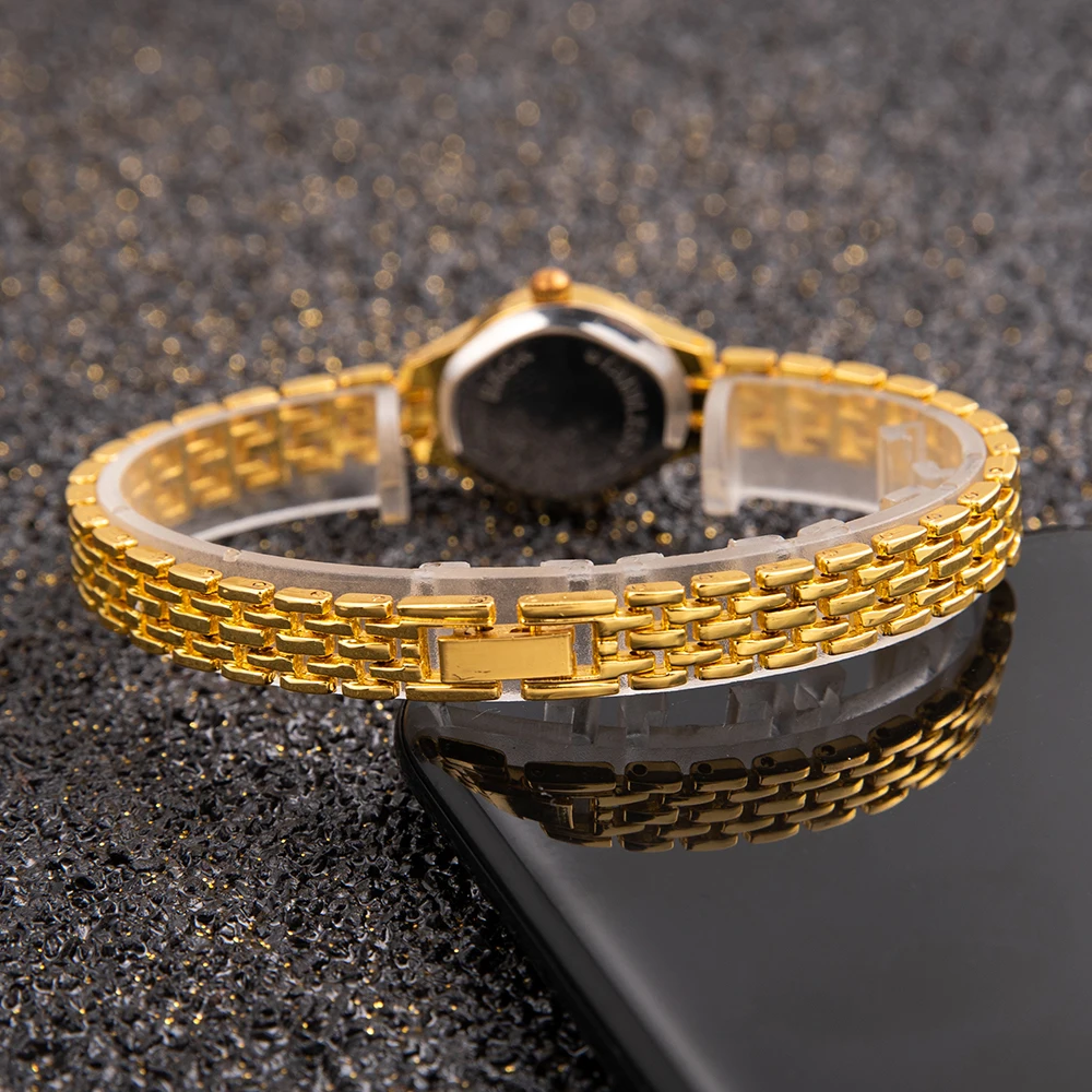 2025 Women Watches Top Brand Luxury Wristwatches Ladies Fashion Gold Stainless Steel Bracelet Watch Female Elegant Clock Women