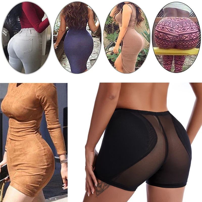 Big Ass Sponge Padded Panty Sexy Butt Lifter Fake Ass Booty Hip Enhancer Waist Trainer Control Panties Pads Buttocks Body Shaper
