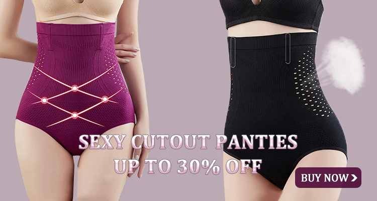 Flarixa Seamless High Waist Postpartum Panties Women's Abdomen Hip Lift Briefs Body Shaping Pants Plus Size Breathable Underwear