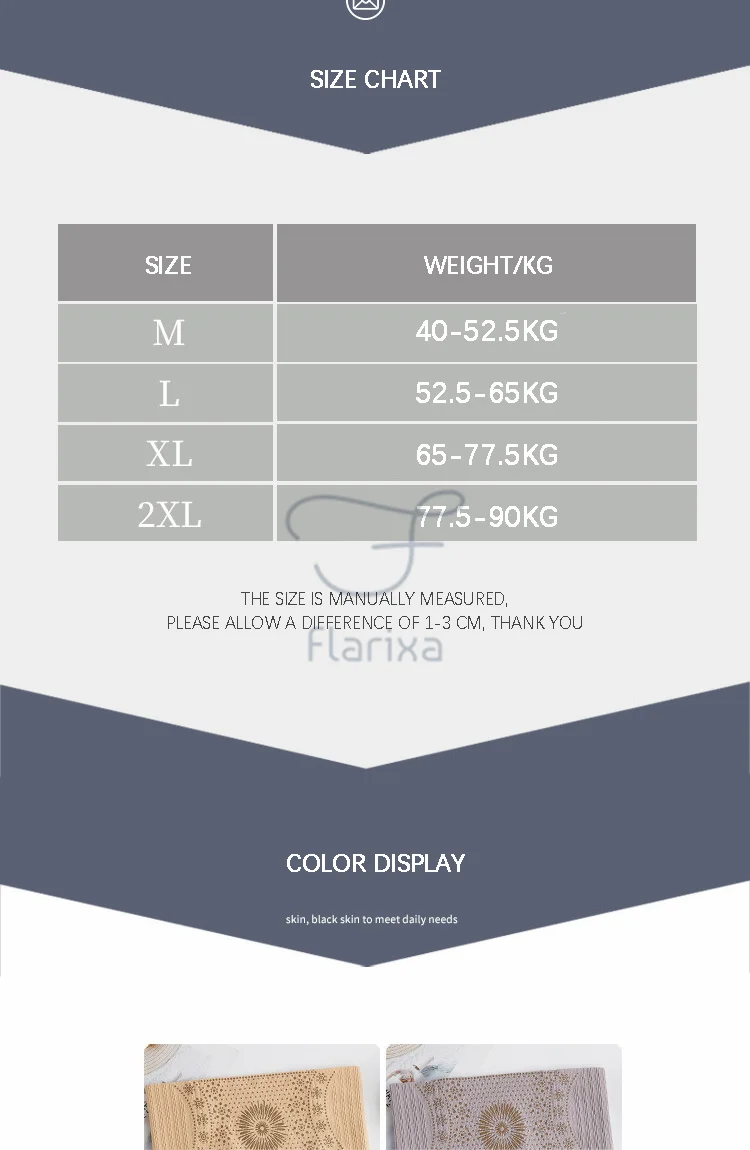 Flarixa Seamless High Waist Postpartum Panties Women's Abdomen Hip Lift Briefs Body Shaping Pants Plus Size Breathable Underwear