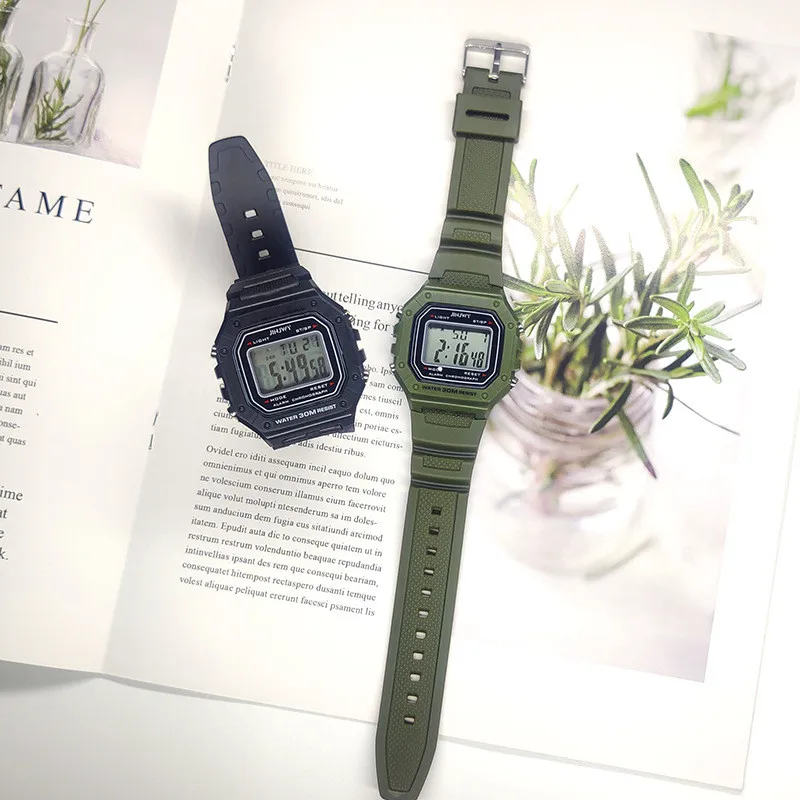 2025 Digital Watches For Men Sports Waterproof Bracelet Clock Gold Electronice LED Wristwatch Women Casual Montre Homme Relogio