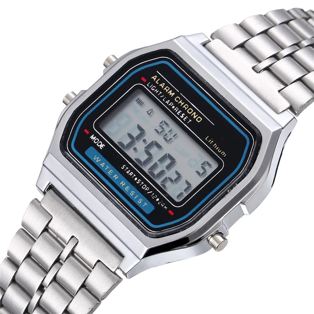2025 Digital Watches For Men Sports Waterproof Bracelet Clock Gold Electronice LED Wristwatch Women Casual Montre Homme Relogio