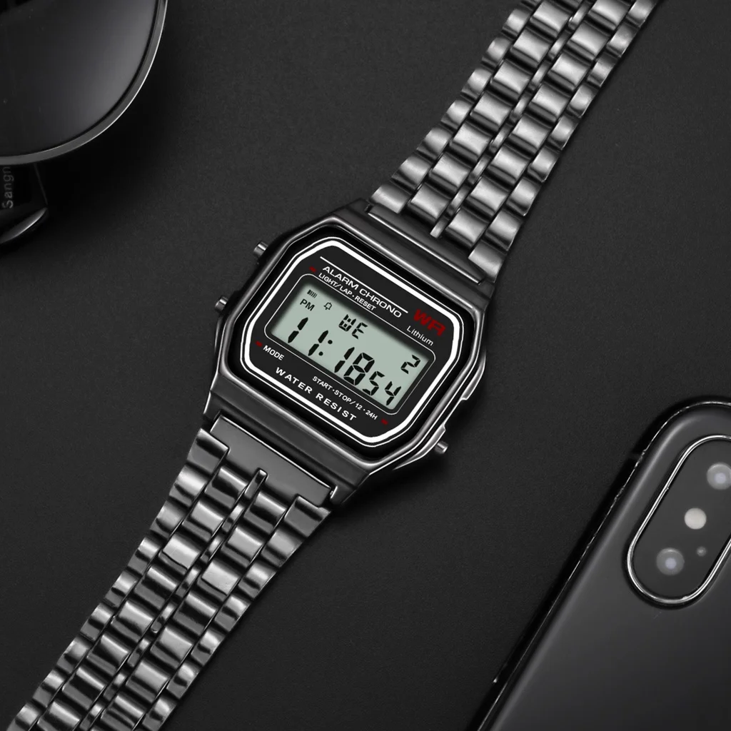 2025 Digital Watches For Men Sports Waterproof Bracelet Clock Gold Electronice LED Wristwatch Women Casual Montre Homme Relogio
