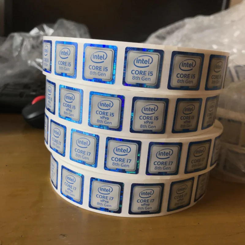 New Wholesale Variety Of Choices Original 6 7 8th Generation i3 i5 i7 Celeron Intel Xeon Pentium Processor Dolby Sticker Label