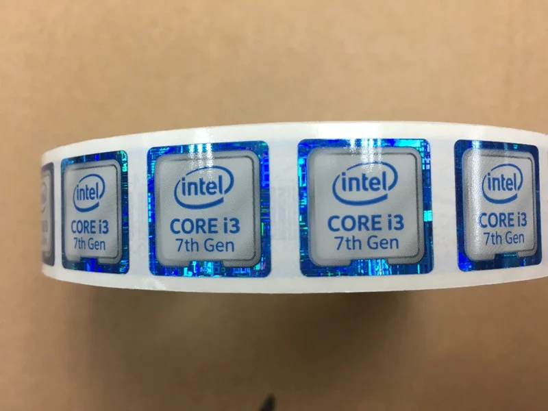 New Wholesale Variety Of Choices Original 6 7 8th Generation i3 i5 i7 Celeron Intel Xeon Pentium Processor Dolby Sticker Label