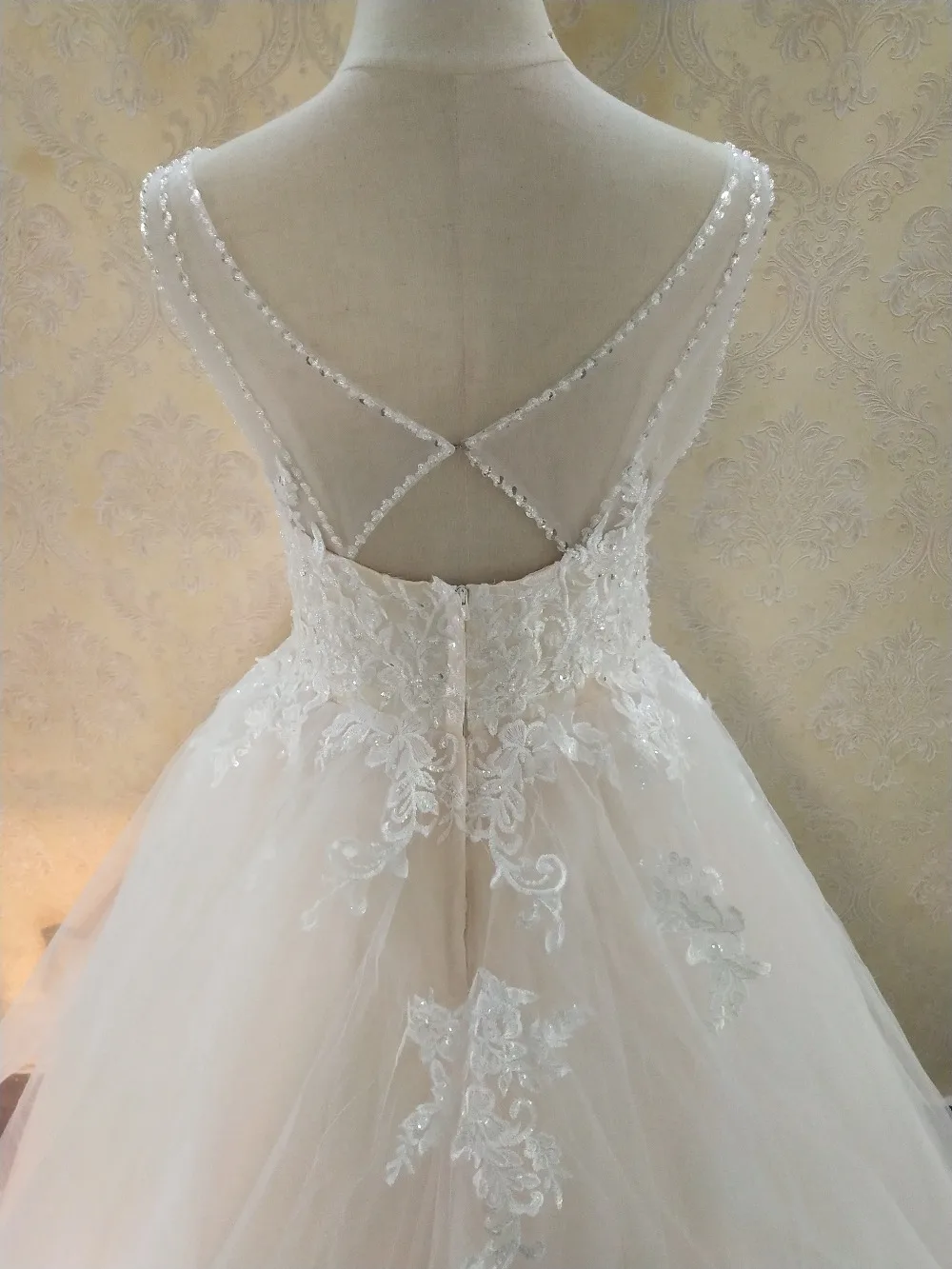 Customized ZJ9204 Elegant Wedding Dresses Sweetheart Sleeveless Pleats Ruffled Organza Bridal Gowns For Women Customer Made Plus