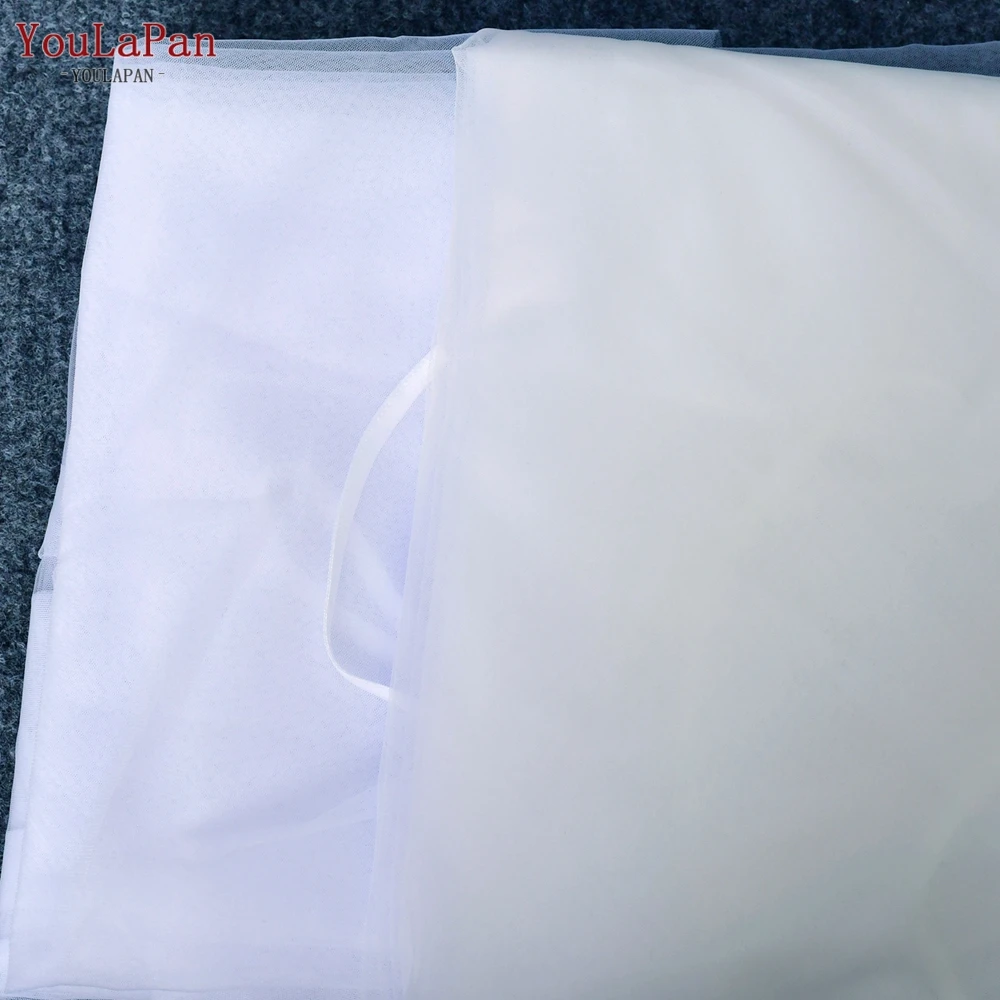 YouLaPan G16 Cathedral Long Bridal Shawl Wedding Cape Shoulder Cover FemaleWraps Bolero Ivory Woman Party Shawl Customizable