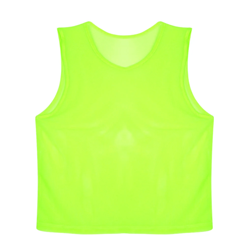 6/12 PCS Adults Children Soccer Training Vest Football Shirts Jerseys Scrimmage Practice Sports Vest Breathable Team Training