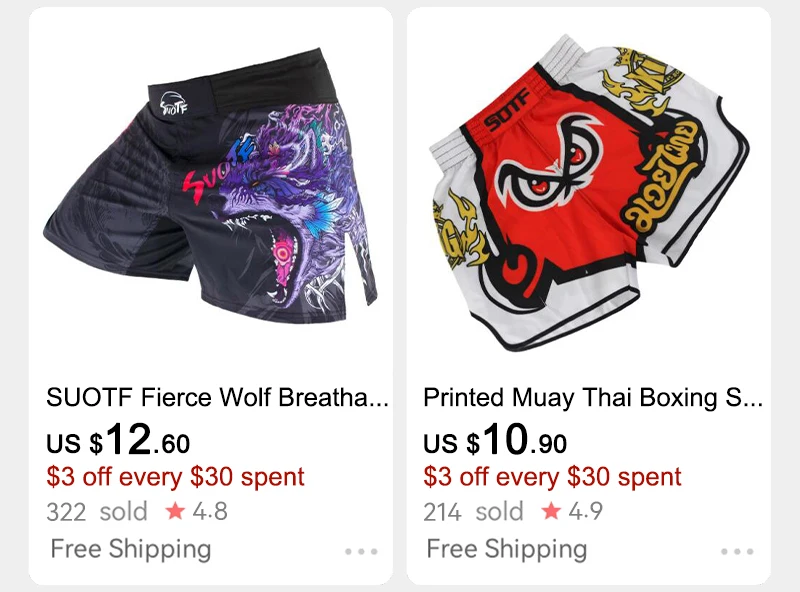 MMA Men's Japanese Samurai Gray Sports Fitness Boxer Shorts Cheap Pretorian Boxing Shorts Short Taekwondo Muay Thai Clothing