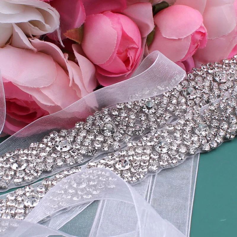 Wedding Dress Accessories, Ladies' Belts, Crystal Belts, Rhinestone Bridal Belts, Wedding Supplies