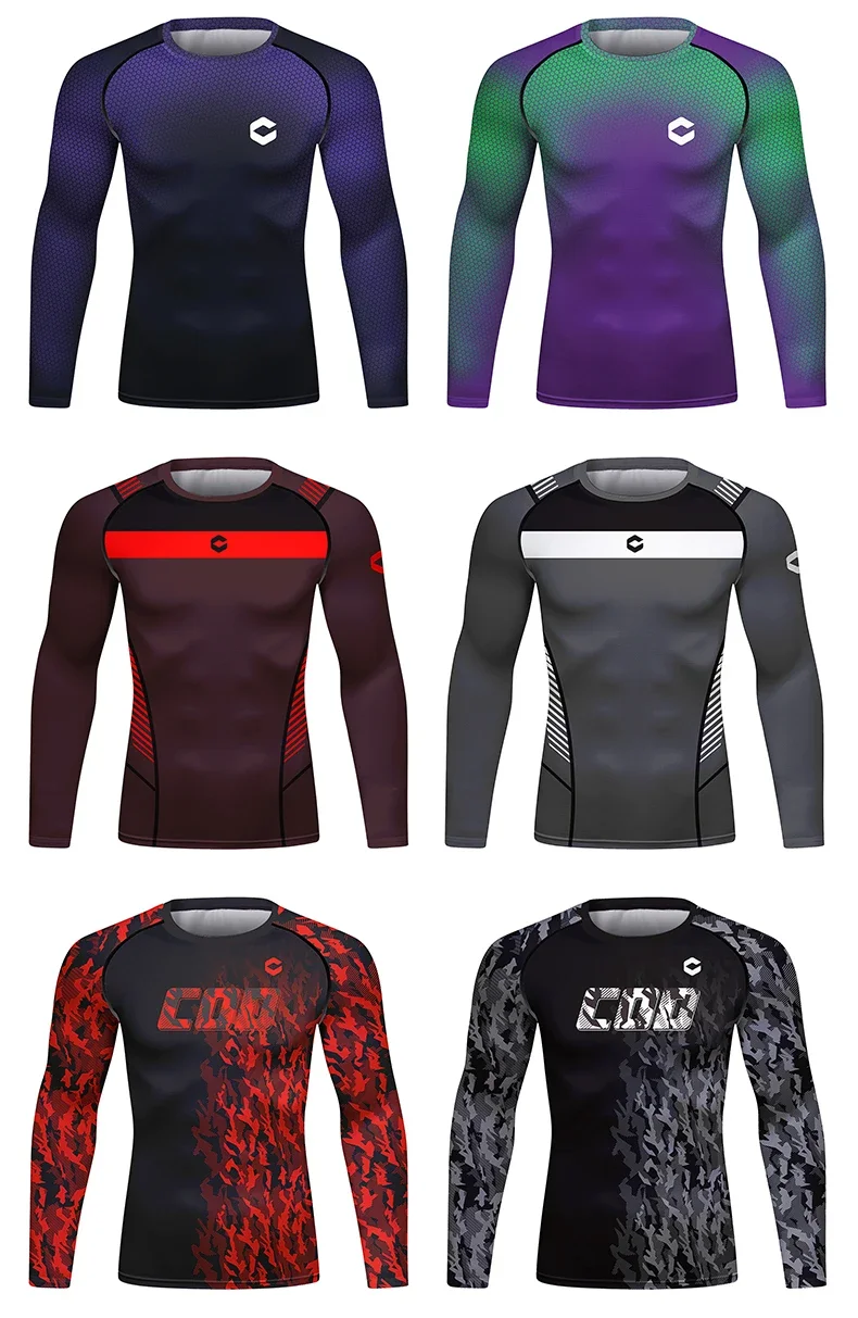Cody Lundin UV Sun Protection Shirt Long Sleeve Men Blouse Sports Sublimated T-Shirts Gym Swim Surf Rashguard Jiu Jitsu BJJ Tops