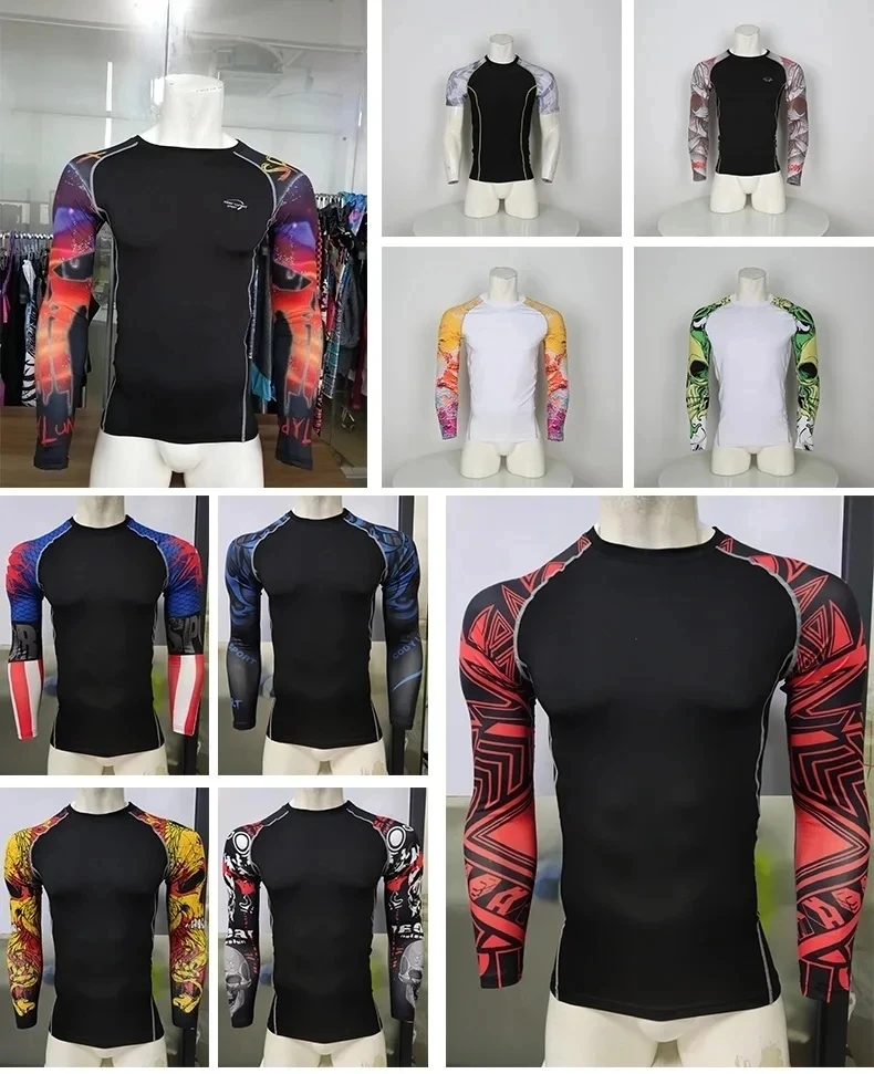 Cody Lundin UV Sun Protection Shirt Long Sleeve Men Blouse Sports Sublimated T-Shirts Gym Swim Surf Rashguard Jiu Jitsu BJJ Tops