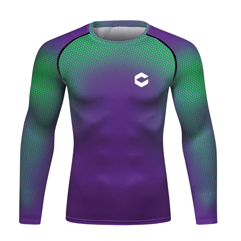 Cody Lundin UV Sun Protection Shirt Long Sleeve Men Blouse Sports Sublimated T-Shirts Gym Swim Surf Rashguard Jiu Jitsu BJJ Tops