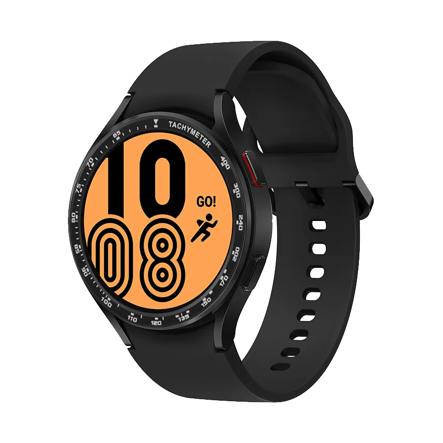 Bezel Ring For Samsung Galaxy Watch 7654 40/44mm Case Protection Metal Frame Protector Time/Speed Scale Cover Bumper Accessories