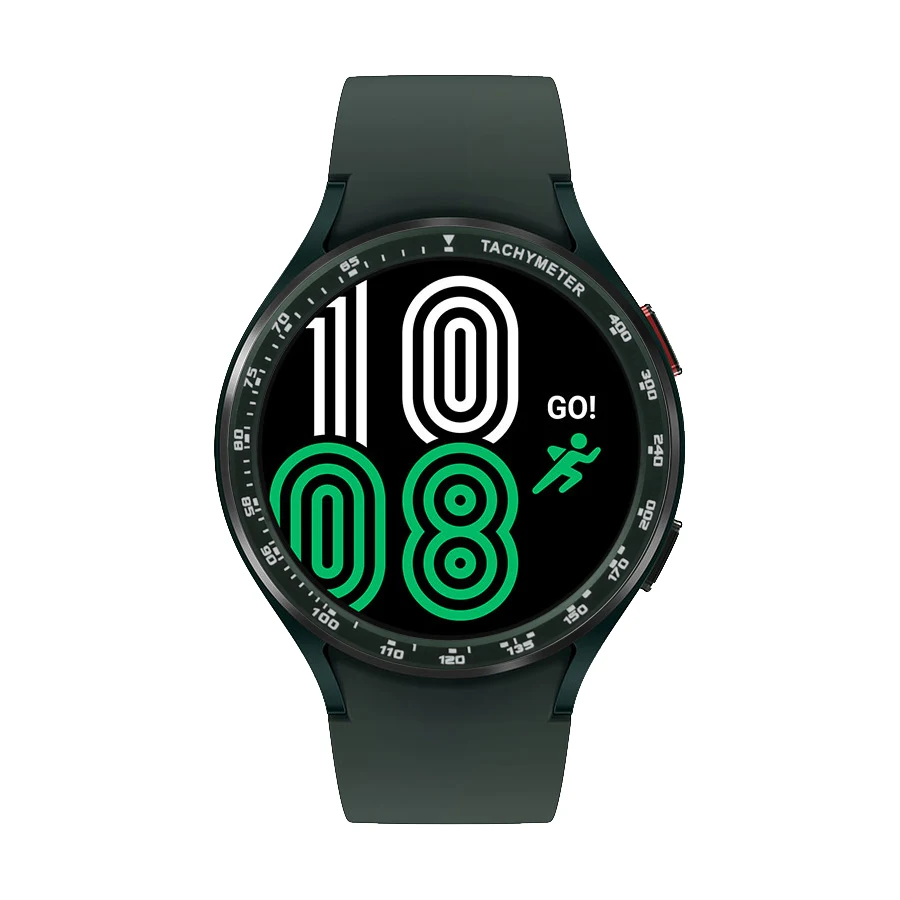 Bezel Ring For Samsung Galaxy Watch 7654 40/44mm Case Protection Metal Frame Protector Time/Speed Scale Cover Bumper Accessories