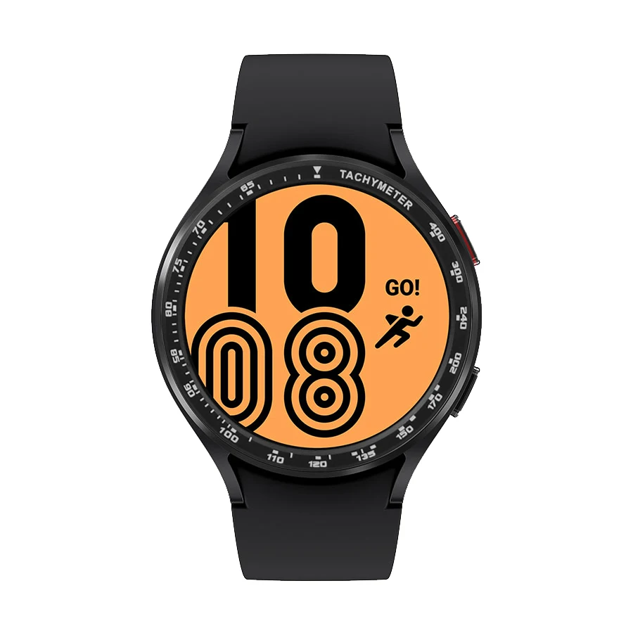 Bezel Ring For Samsung Galaxy Watch 7654 40/44mm Case Protection Metal Frame Protector Time/Speed Scale Cover Bumper Accessories