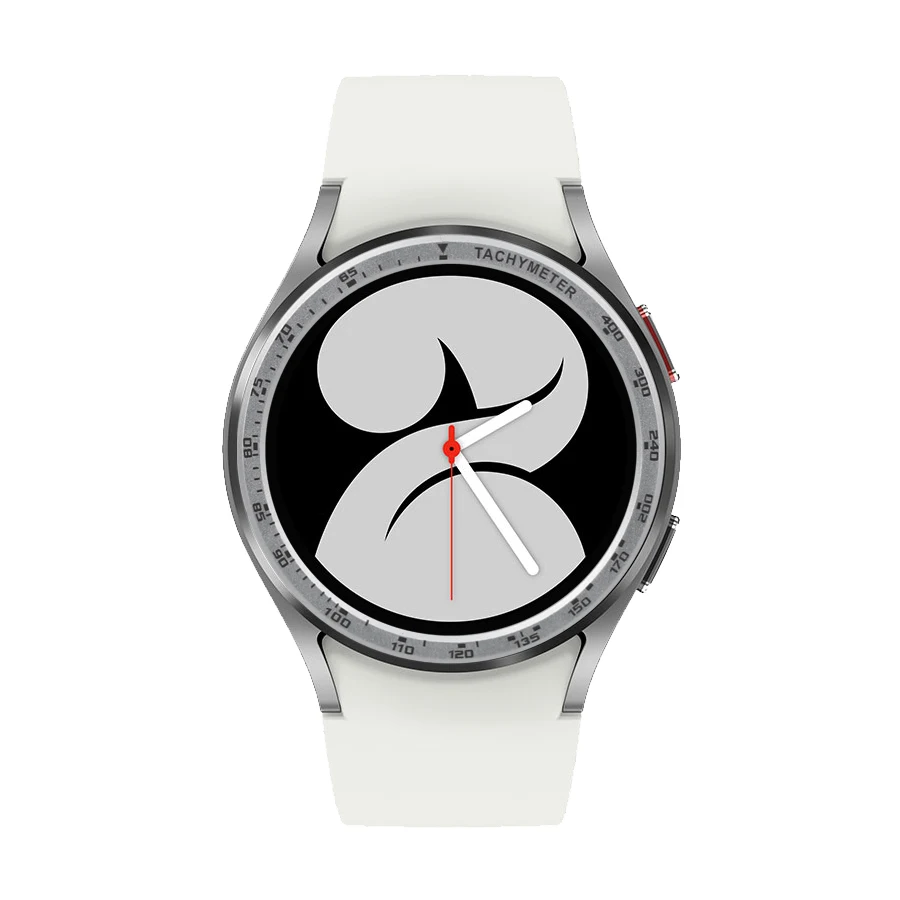 Bezel Ring For Samsung Galaxy Watch 7654 40/44mm Case Protection Metal Frame Protector Time/Speed Scale Cover Bumper Accessories