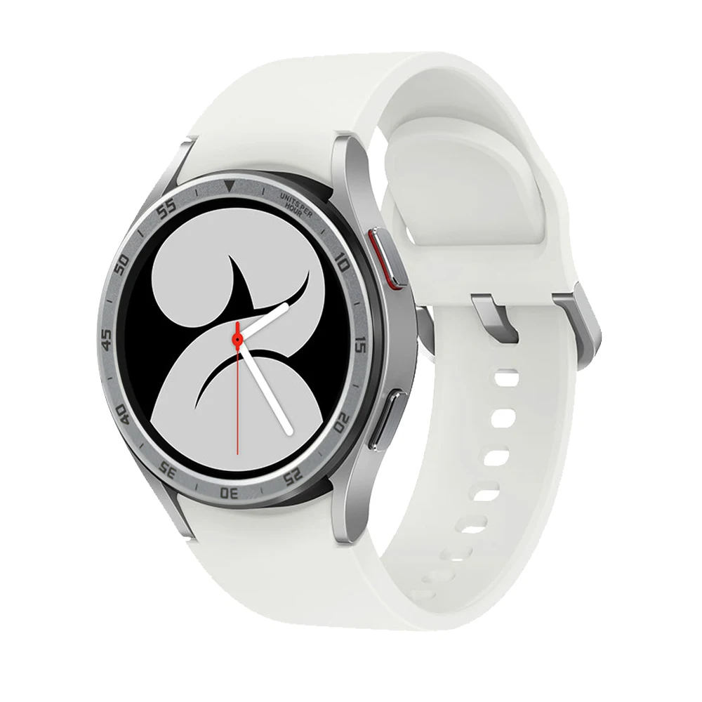 Bezel Ring For Samsung Galaxy Watch 7654 40/44mm Case Protection Metal Frame Protector Time/Speed Scale Cover Bumper Accessories