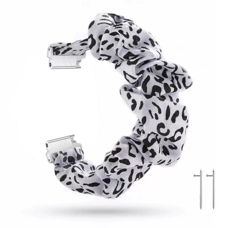 20mm 22mm Nylon Strap for Samsung Galaxy Watch 4/5/6/7 44 40mm Active 2 Scrunchies Elastic Bracelet for Huawei GT6/5/4 Pro 46mm