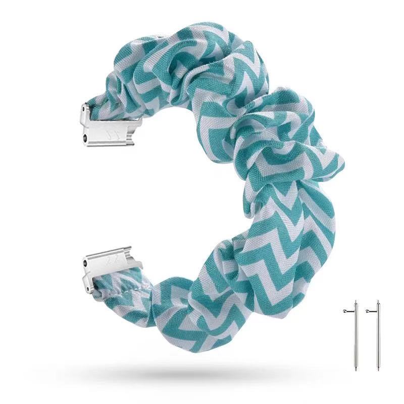 20mm 22mm Nylon Strap for Samsung Galaxy Watch 4/5/6/7 44 40mm Active 2 Scrunchies Elastic Bracelet for Huawei GT6/5/4 Pro 46mm
