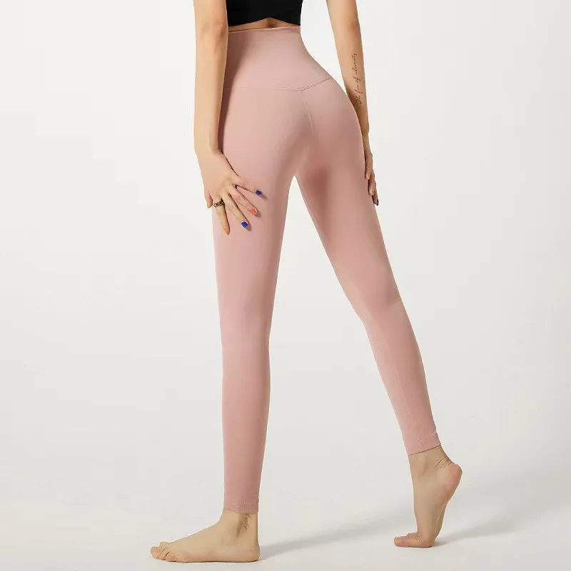 High-end Yoga Pants Women Fitness Leggings High Elastic Sports Pants Push UP Tights Running Leggings Breathable Gym Leggings