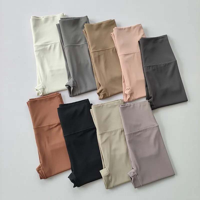 High-end Yoga Pants Women Fitness Leggings High Elastic Sports Pants Push UP Tights Running Leggings Breathable Gym Leggings