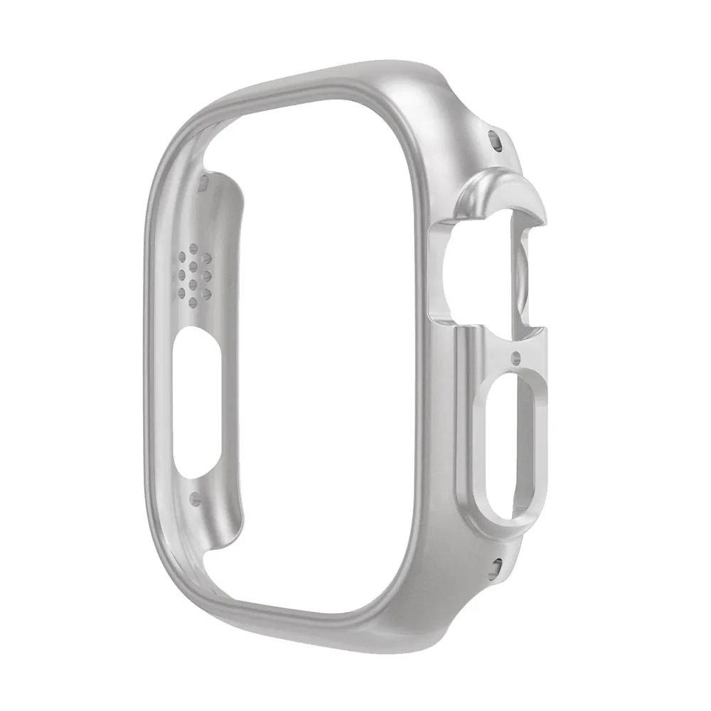 Watch Cover For Apple Watch Ultra 49mm Hard PC Protective Case Hollow Frame Bumper for iwatch Series Ultra 2 Accessories