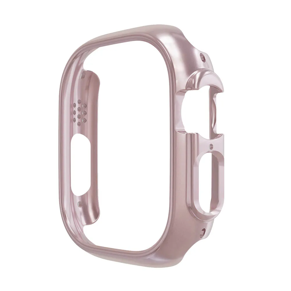 Watch Cover For Apple Watch Ultra 49mm Hard PC Protective Case Hollow Frame Bumper for iwatch Series Ultra 2 Accessories