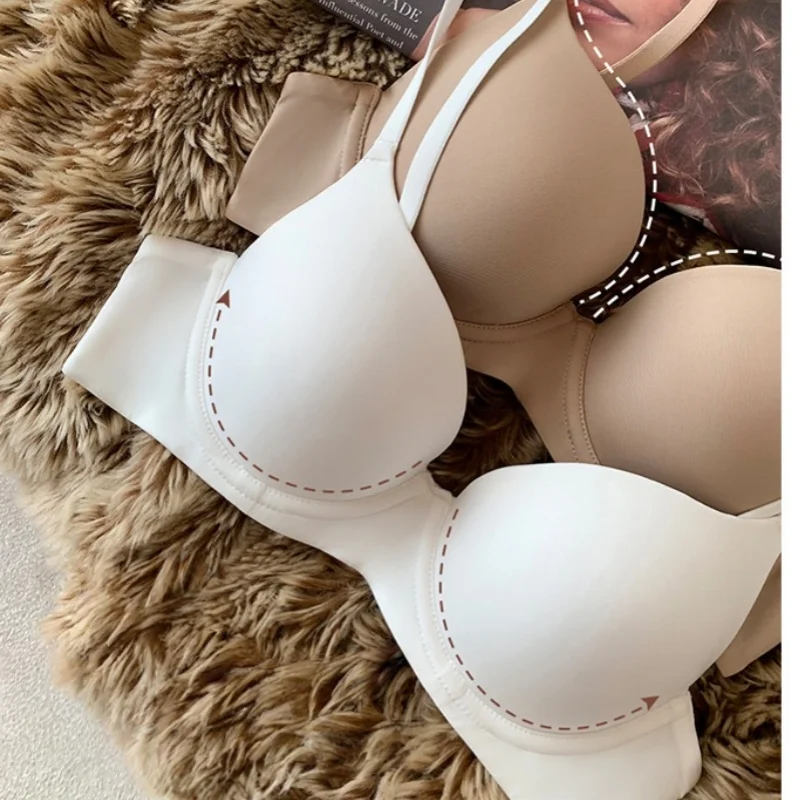 Seamless Bras For Women Fixed Cup Non-wire Bra Invisible Brassiere Sexy Lingerie 3/4 Cup Padded Bra Top Women's Underwear S-XL