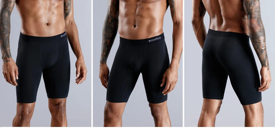 2023 New Style Cotton Boxer Long Leg Underwear For Man Shorts Big Size And Panties Homme Luxury Brand Boxerhomme Underpants