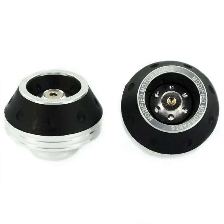 2/4Pcs Universal Motorcycle Wheel Protection Crash Pad Motorbike Crash Protectors Alloy Motocross Falling Front Fork Slider Cups