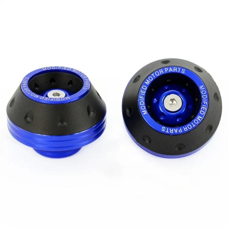 2/4Pcs Universal Motorcycle Wheel Protection Crash Pad Motorbike Crash Protectors Alloy Motocross Falling Front Fork Slider Cups