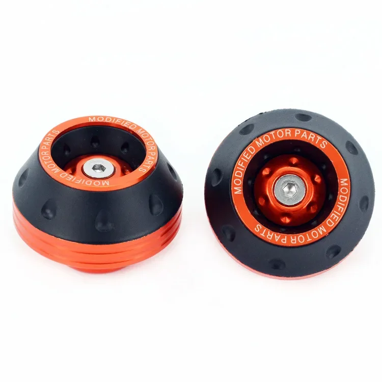 2/4Pcs Universal Motorcycle Wheel Protection Crash Pad Motorbike Crash Protectors Alloy Motocross Falling Front Fork Slider Cups