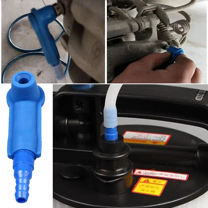 Car Brake Fluid Oil Exchange Pump with 50cm Oil Pumping Hose Empty Drained Oil Bleeder Auto Brake Oilling Connector Oil Filling
