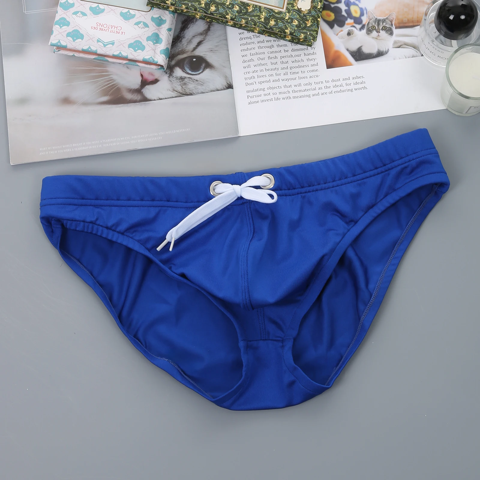 Men Sexy Briefs Swimming Trunks Swimwear Beach Wear Low Waist Underwear Beachwear Swimsuit Swim Shorts Quick Dry Underpants