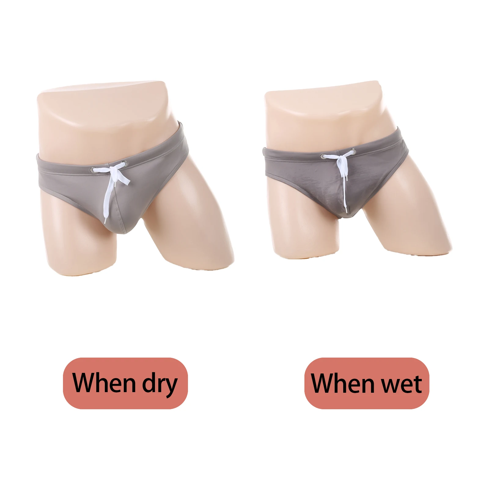Men Sexy Briefs Swimming Trunks Swimwear Beach Wear Low Waist Underwear Beachwear Swimsuit Swim Shorts Quick Dry Underpants