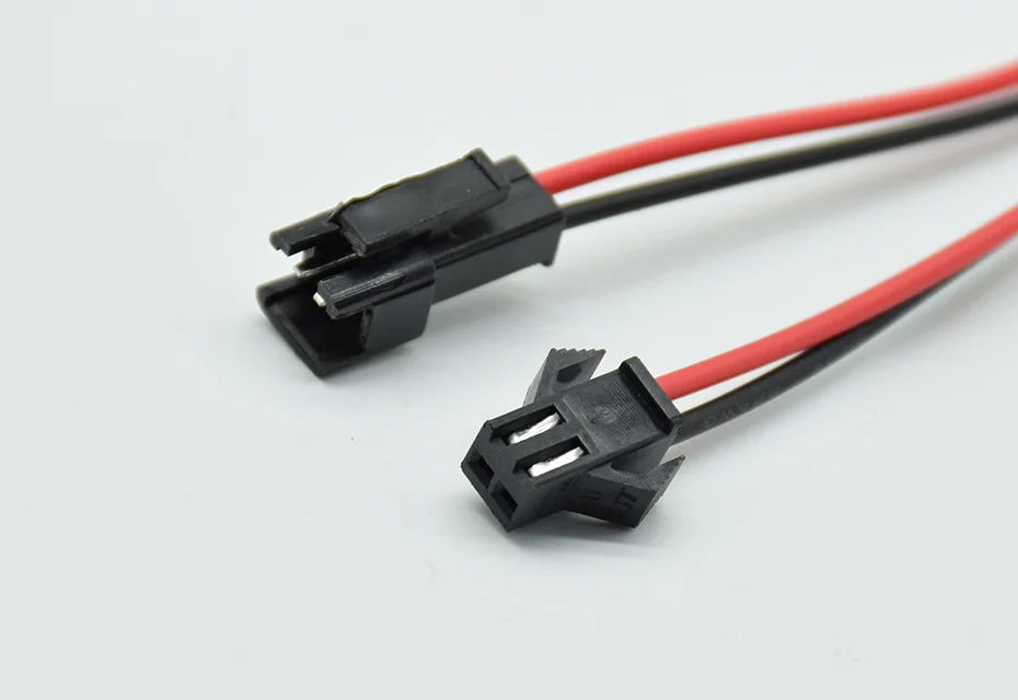 5Pairs 10pcs 15cm Long JST SM 2Pins Plug Male to Female Wire Connector cable pigtail Plug