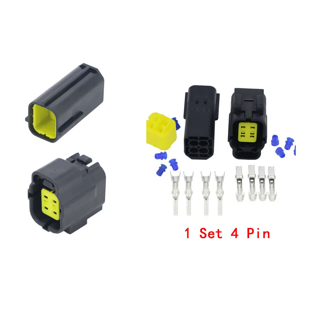 1.8mm 1/2/3/4/6/8/10/12/16Pin Connector Automotive Waterproof Electrical Wire Plug Oxygen Sensor Car Connector Male Female