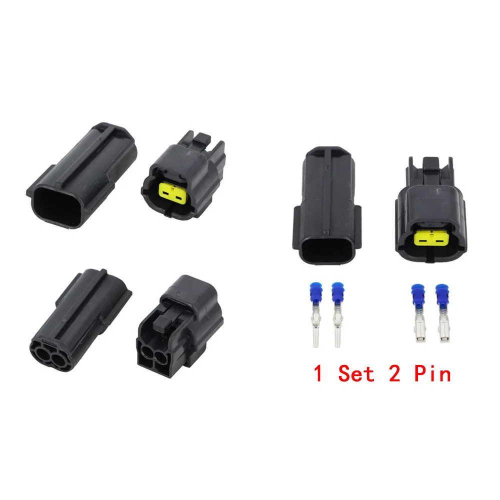 1.8mm 1/2/3/4/6/8/10/12/16Pin Connector Automotive Waterproof Electrical Wire Plug Oxygen Sensor Car Connector Male Female