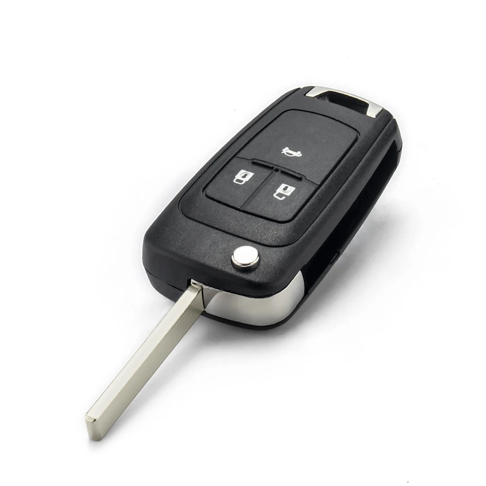 KEYYOU 2 Button Flip Folding Car Remote Key Case shell Fit For VAUXHALL OPEL Insignia Astra J Mokka Adam Cascade Karl Zafira C