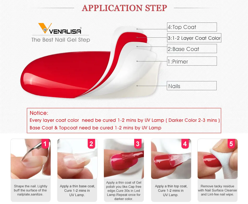 Venalisa 12ml TPO FREE Diamond Top Coat Supply Nail Art Enamel Gel Nail Polish Shining Glitter Sequin Starry Platinum Paint Gel