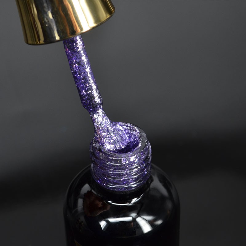 Venalisa 12ml TPO FREE Diamond Top Coat Supply Nail Art Enamel Gel Nail Polish Shining Glitter Sequin Starry Platinum Paint Gel