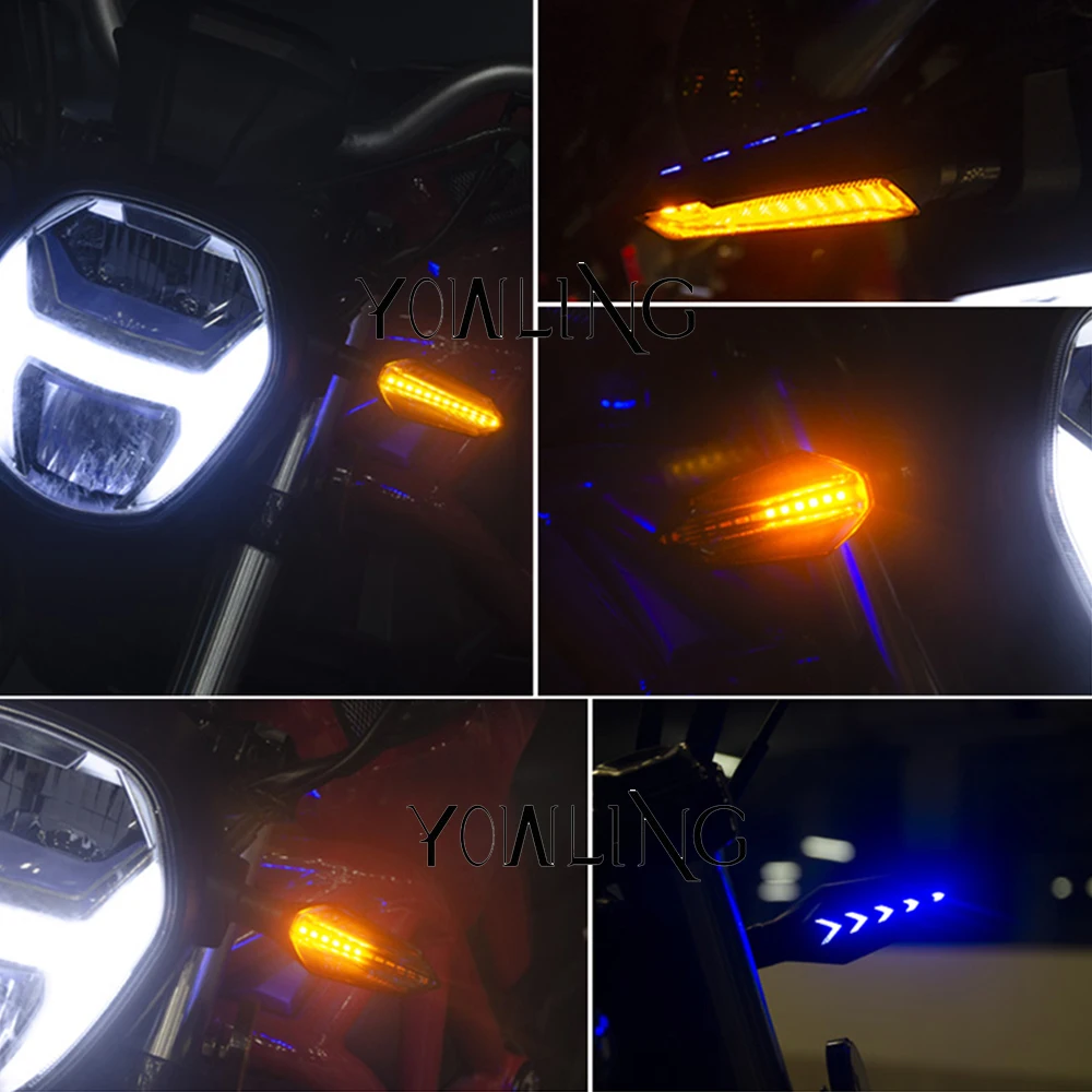 Front/Rear Turn Indicator Signal For YAMAHA YZF R1 R6 FZ1 FZ6 XJ6 MT-07 MT 07 mt9 mt-09 Ninja ZX6R zx10r motorcycle accessories