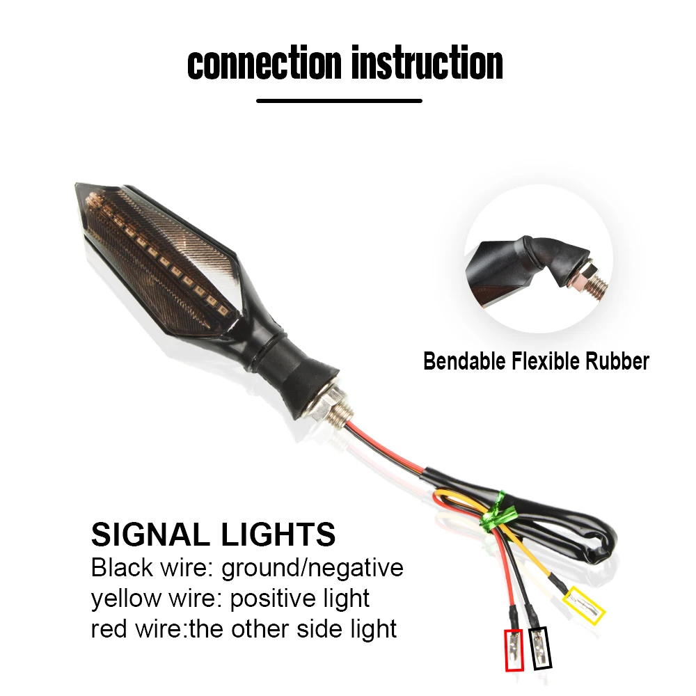 Front/Rear Turn Indicator Signal For YAMAHA YZF R1 R6 FZ1 FZ6 XJ6 MT-07 MT 07 mt9 mt-09 Ninja ZX6R zx10r motorcycle accessories