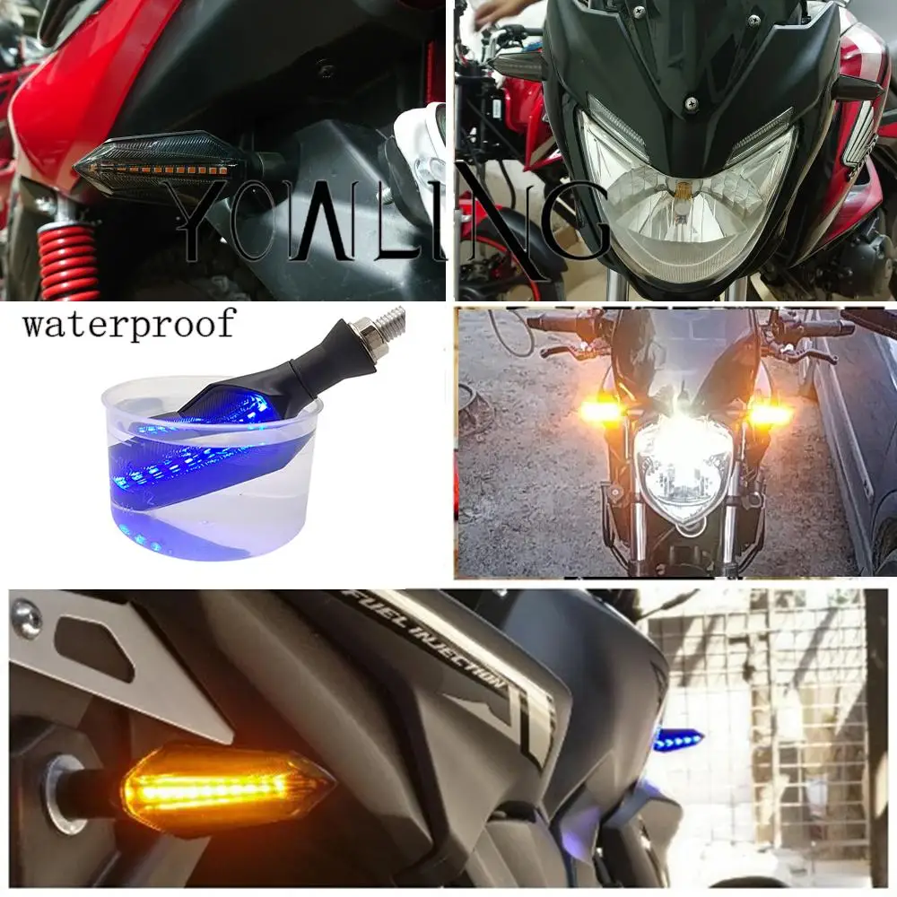 Front/Rear Turn Indicator Signal For YAMAHA YZF R1 R6 FZ1 FZ6 XJ6 MT-07 MT 07 mt9 mt-09 Ninja ZX6R zx10r motorcycle accessories