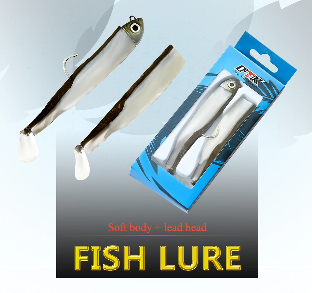Black Minnow Jig Head Fishing Lure Soft Pike Lure 5g/12g/25g Bass Fishing Shad Soft Bait Boat Code Seabass Bait for Zand
