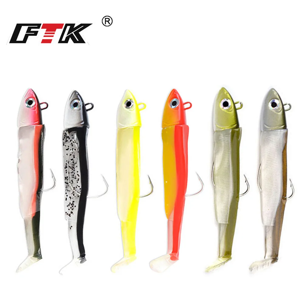 Black Minnow Jig Head Fishing Lure Soft Pike Lure 5g/12g/25g Bass Fishing Shad Soft Bait Boat Code Seabass Bait for Zand