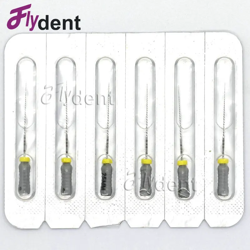 Dental C+ Files Endodontic C-Pilot Files Stainless Steel Ultrasonic Optional Sizes Used For Root Cleaning