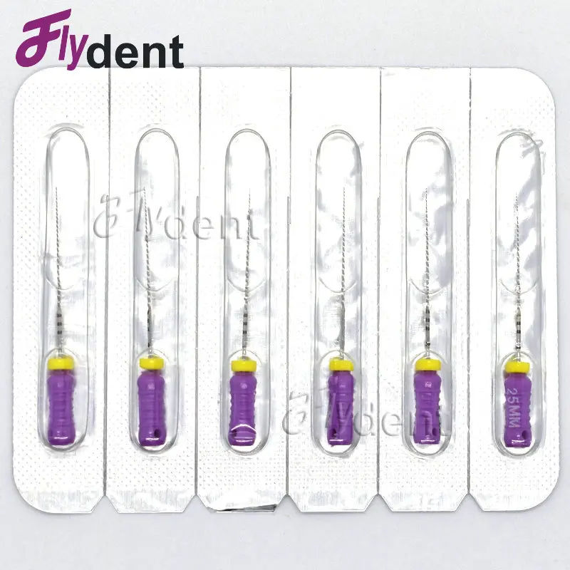 Dental C+ Files Endodontic C-Pilot Files Stainless Steel Ultrasonic Optional Sizes Used For Root Cleaning