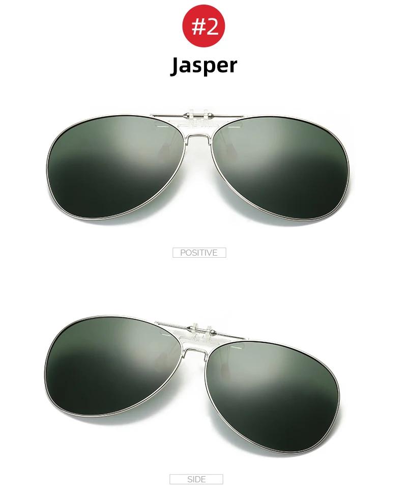 VIVIBEE Oversized Pilot Flip Up Clip on Sunglasses Polarized Men Driving Alloy Frame Big Size Women Aviation Glasses Clips